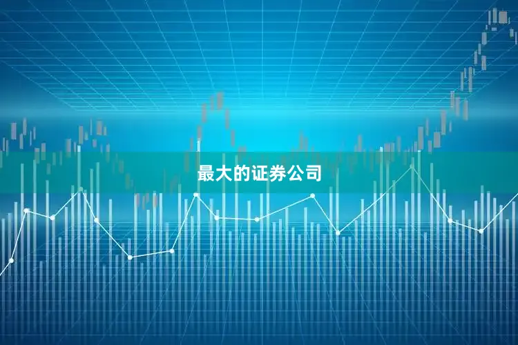 最大的证券公司