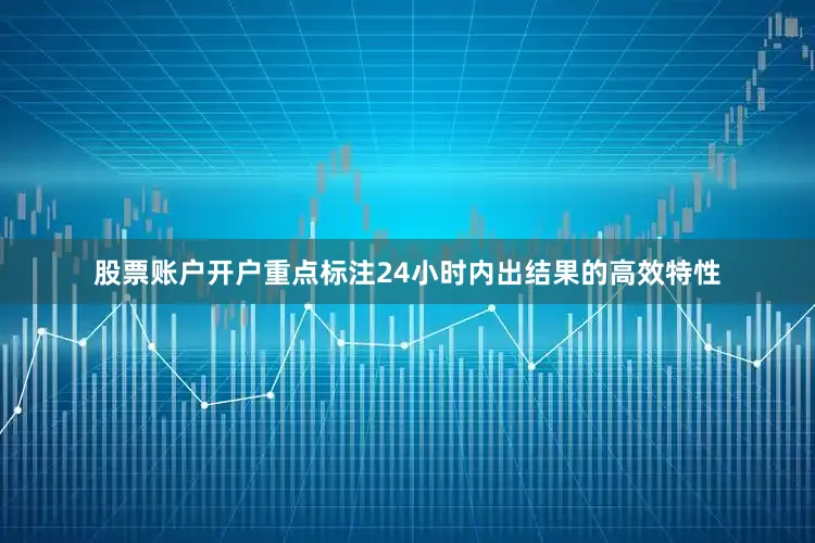 股票账户开户重点标注24小时内出结果的高效特性